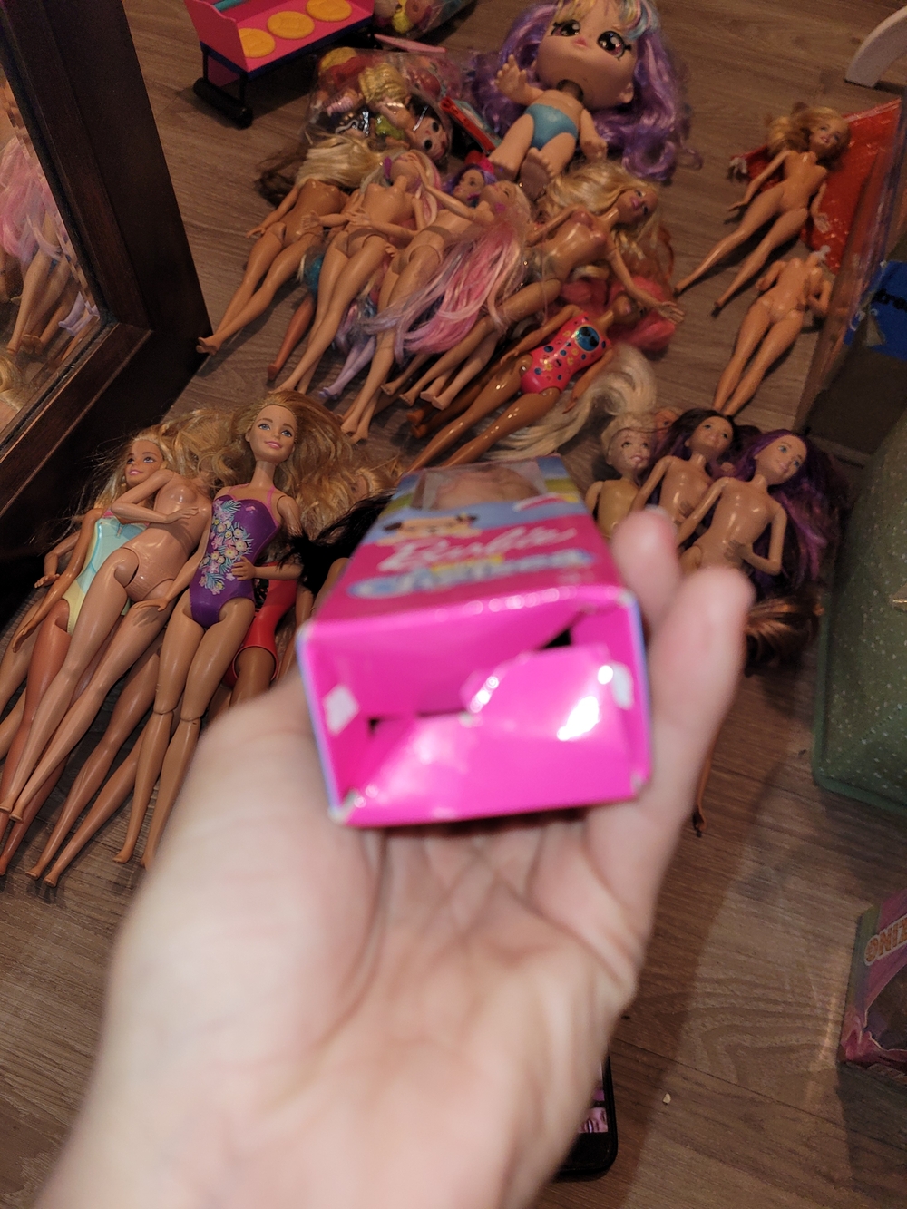 Mini Barbie Club Chelsea Doll Blonde Mermaid Swimsuit 5" NEW - Picture 4 of 7